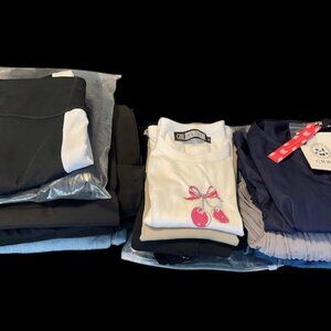 NEW Wholesale Lot of 14 XS Womens/Juniors/Missy Clothing ALL NEW Cidar, Gap